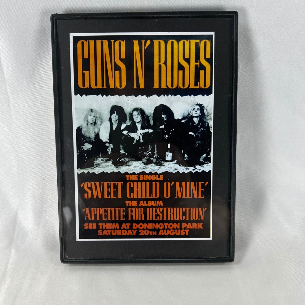 Guns N Roses Appetite For Destruction Sweet Child O Mine Mini Framed Poster 5x7